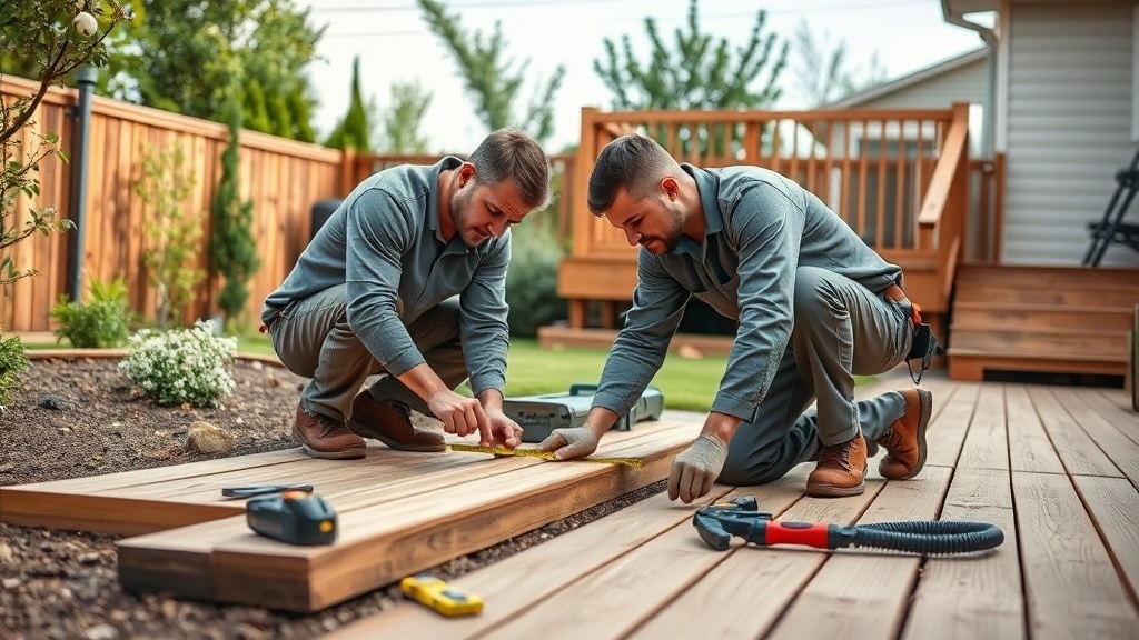 התקנת דק – מה חשוב לבדוק לפני שמתחילים?