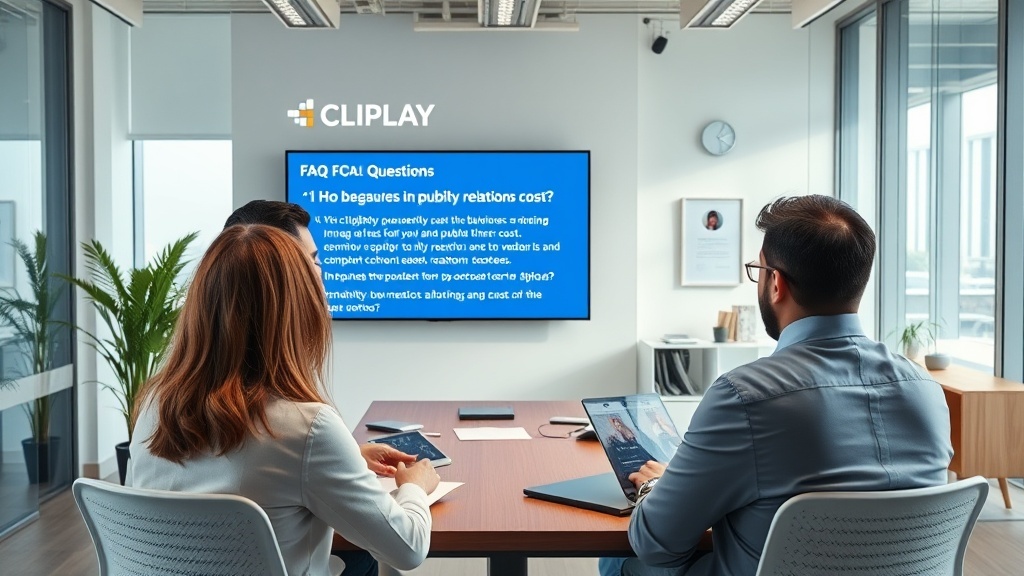 שאלות נפוצות על עלויות יחסי ציבור