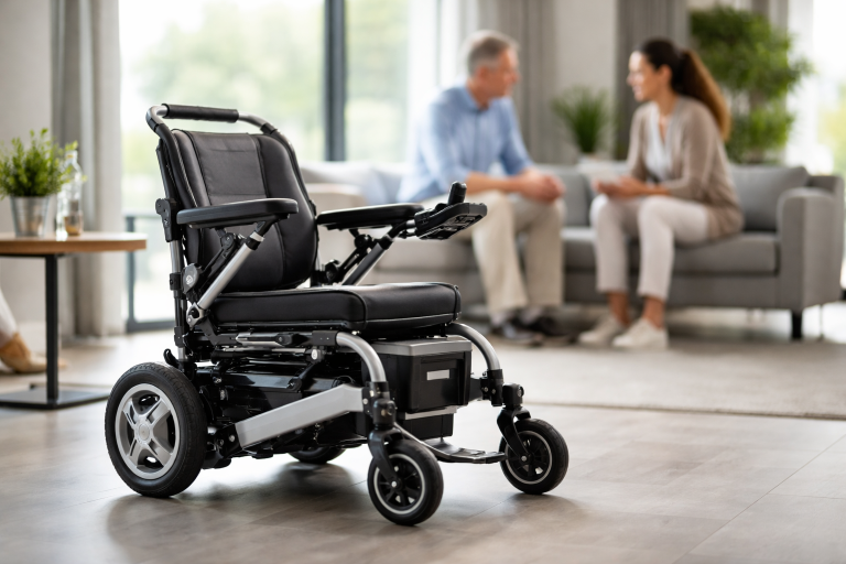 כסא גלגלים חשמלי קל משקל עם סוללת ליתיום – היתרונות והחסרונות