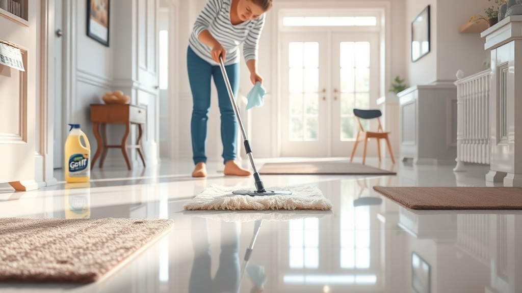 טיפים של מקצוענים לשמירה על רצפה מבריקה