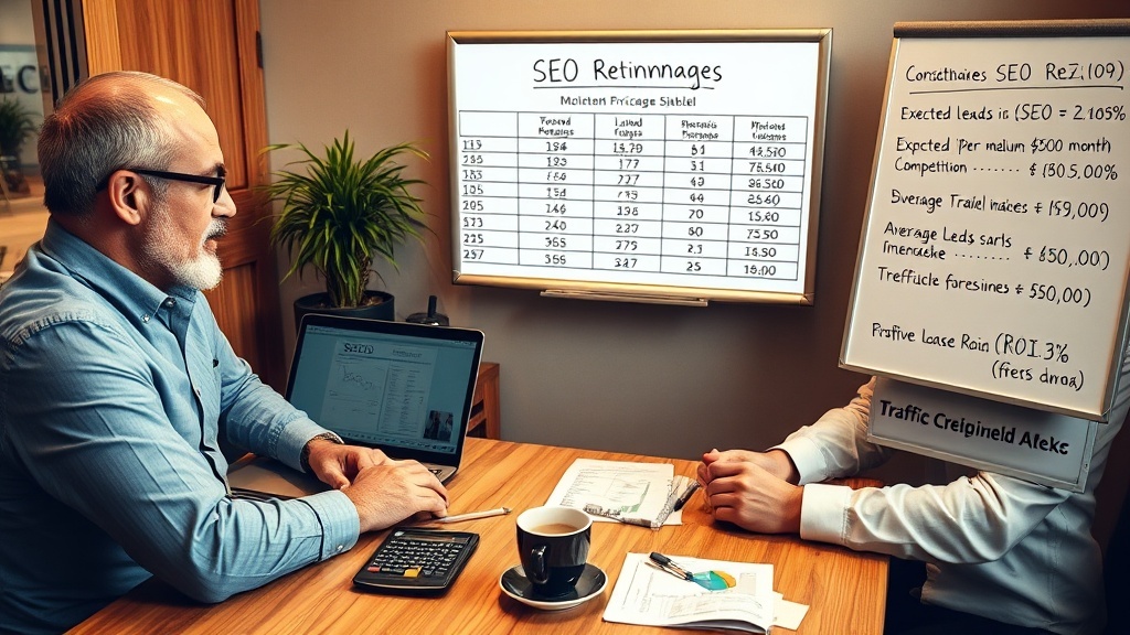 טבלת השוואה חבילת SEO חלשה מול חבילה חזקה