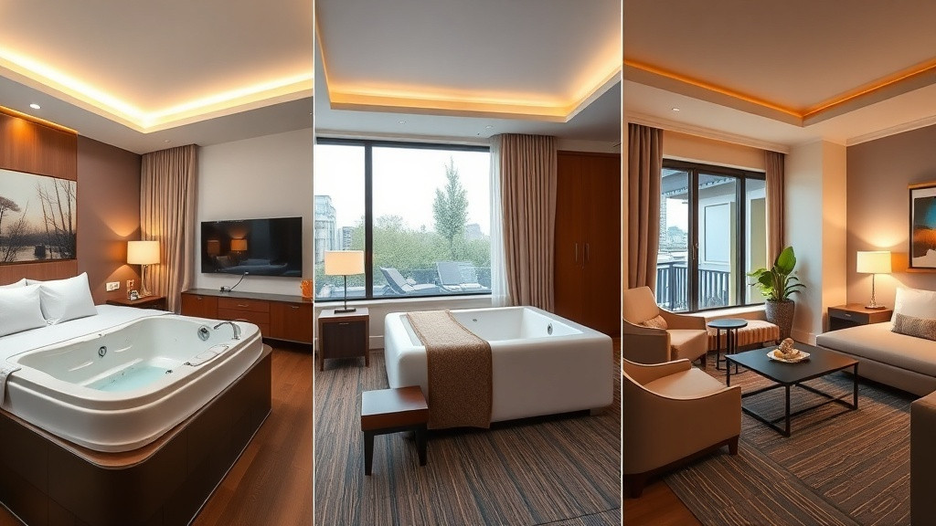 סוגי החדרים – כל אחד מוצא את הפינוק שלו